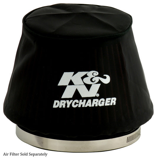 K AND N ENGINEERING RU-5163DK Air Filter Wrap - Dry Charger in Black