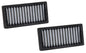 K and N Engineering VF1010 Cabin Air Filter Pair for Jeep Wrangler JK (2011-2018)