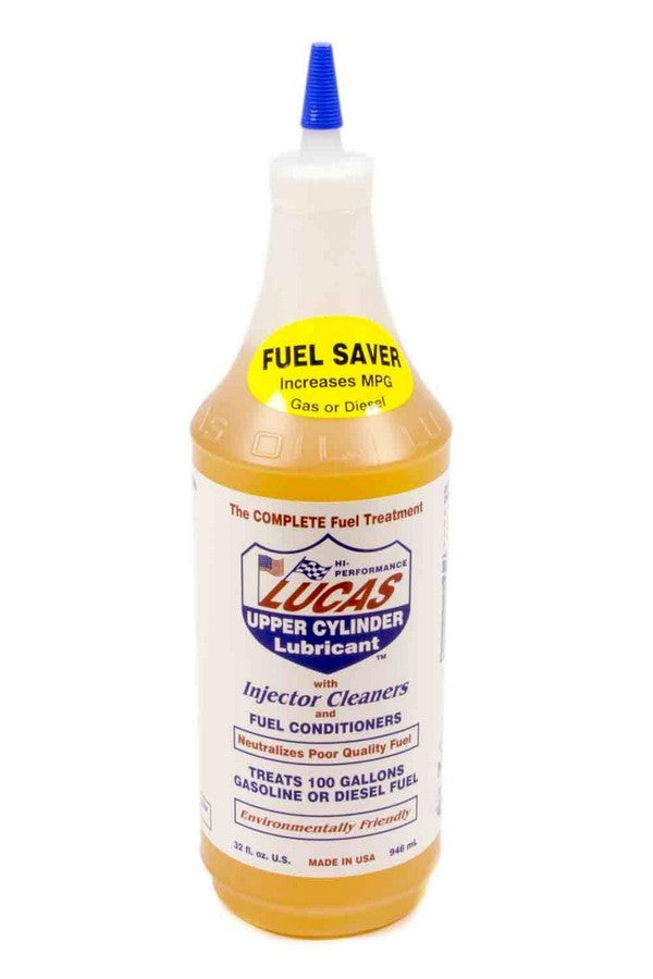 Lucas Oil LUC10003 Fuel Treatment - 1 Quart Upper Cylinder Lube and System Cleaner