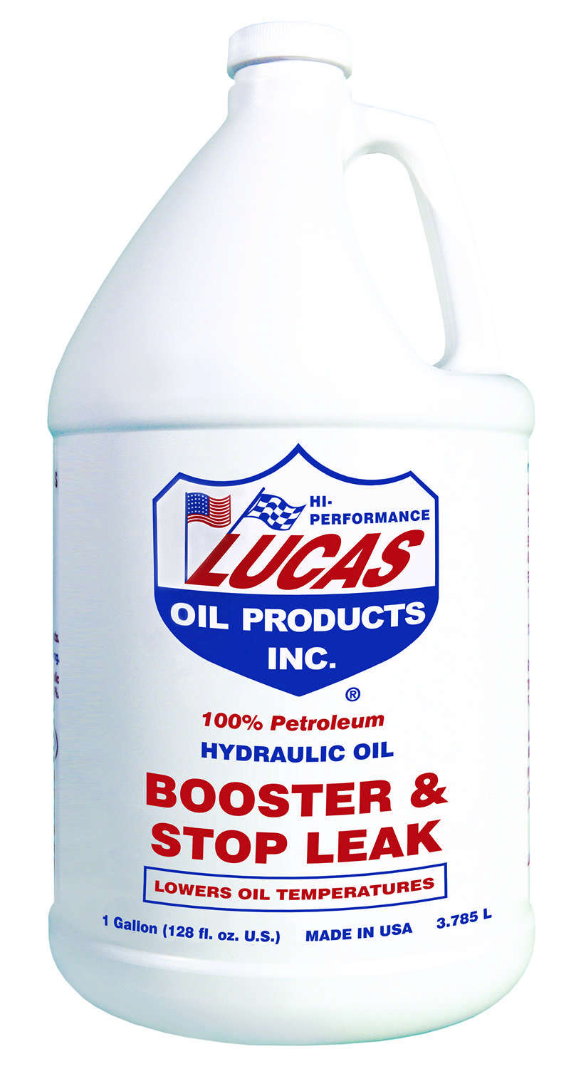 Lucas Oil 10018 Hydraulic Oil Booster Stop Leak - 4 x 1 Gallon Set