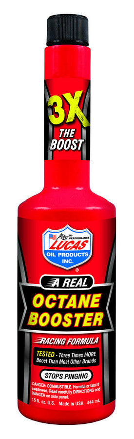 Lucas Oil Octane Booster - LUC10026 - 15 oz Fuel Additive