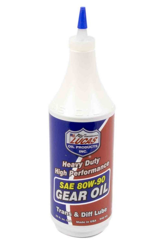Lucas Oil 80W90 Gear Oil - 1 Quart - Heavy Duty with Limited Slip Additive