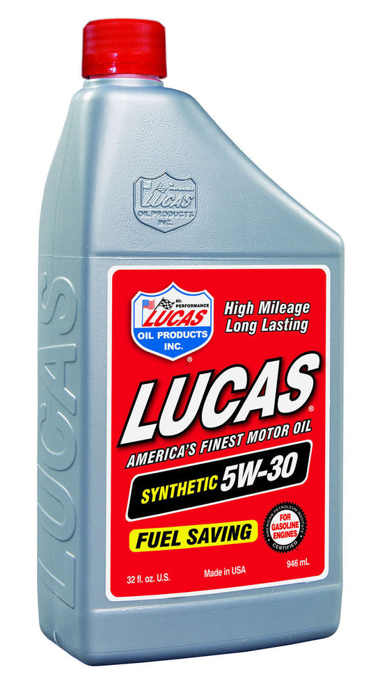 Lucas Oil Synthetic 5W30 Motor Oil Case 6x1 Quart - Part #10049