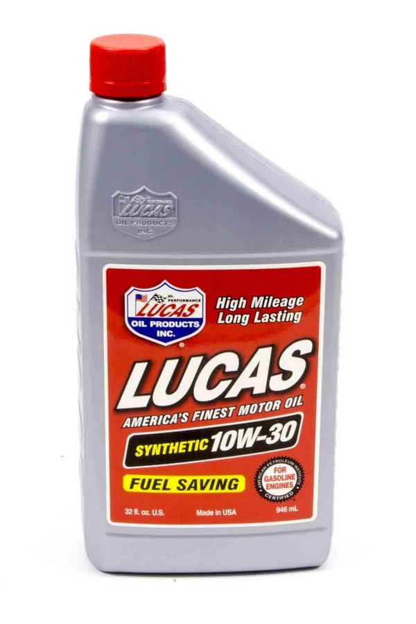 Lucas Oil Synthetic 10W30 Motor Oil 1 Quart - LUC10050