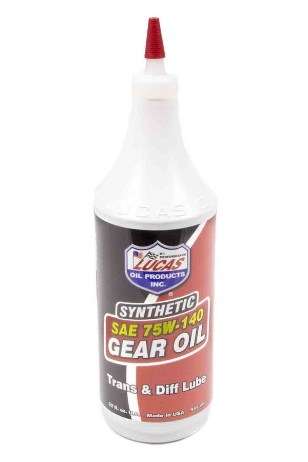 Lucas Oil 75W140 Synthetic Gear Oil - 1 Quart (Part Number: LUC10121)