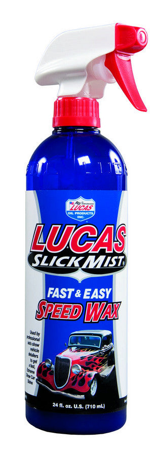 Lucas Oil Slick Mist Speed Wax 24oz - Ultimate Spray Wax for Exterior Shine