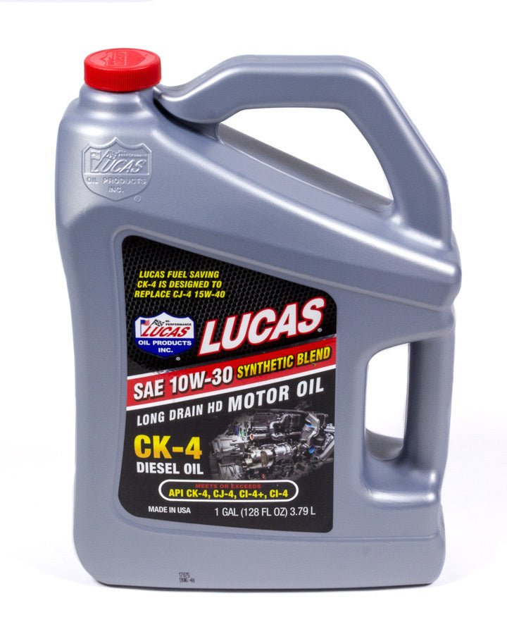 Lucas Oil Synthetic Blend 10W30 Diesel Oil - LUC10282 - 1 Gallon