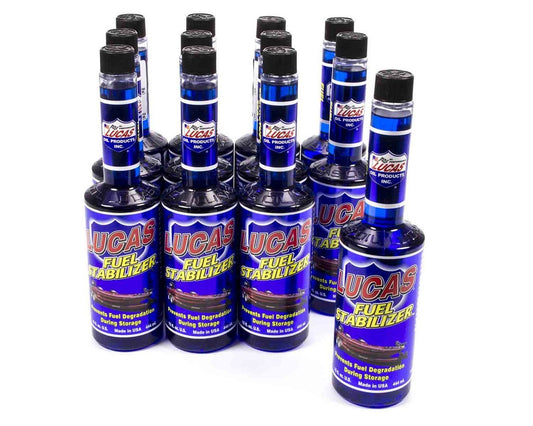 Lucas Oil Fuel Stabilizer 10302 - 15 oz Bottle, Set of 12