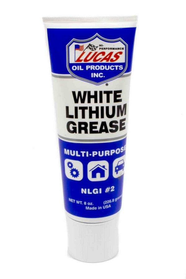 Lucas Oil White Lithium Grease 8 Ounce - LUC10533