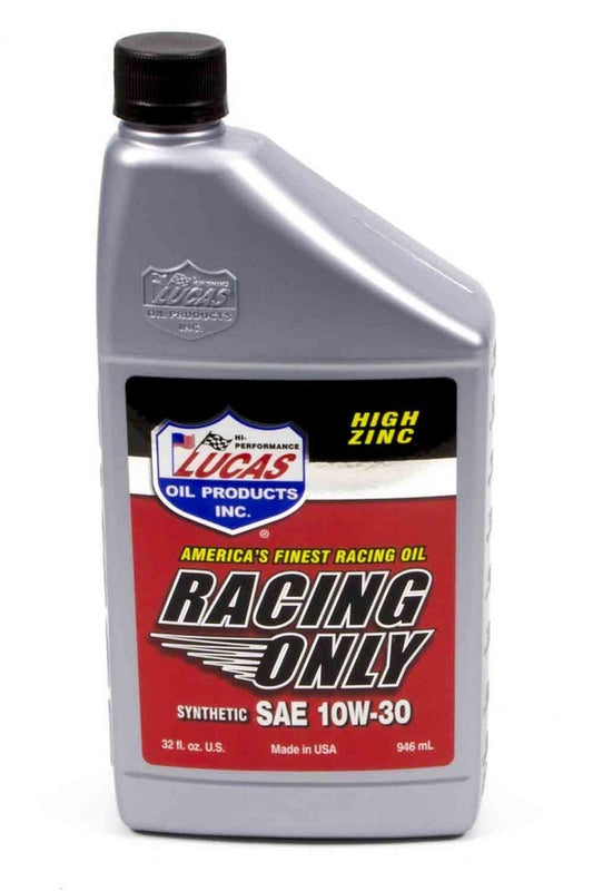 Lucas Oil Synthetic Racing Oil 10W30 - 1 Qt (Part Number: LUC10610)