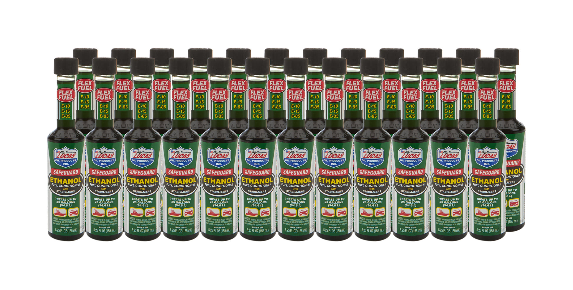Lucas Oil Safeguard Ethanol Fuel Stabilizer - Part Number 10670 - Case of 24 x 5.25 oz Bottles