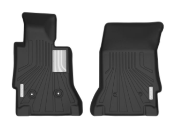 Husky Liner 70688 Front & Rear Floor Liners for Chrysler 300 and Dodge Charger AWD - Black