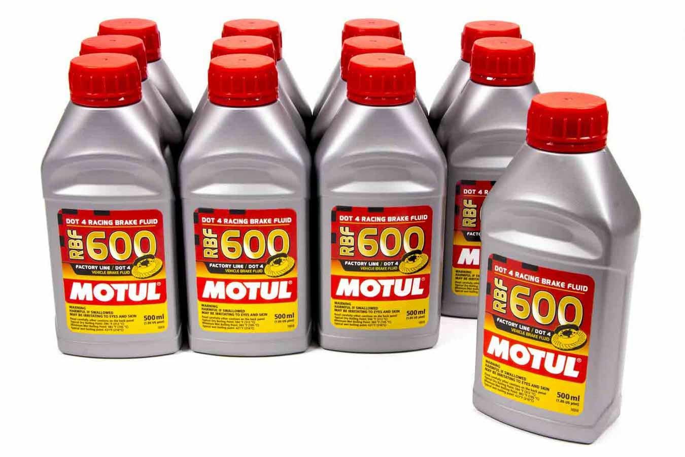 MOTUL USA RBF 600 Brake Fluid Case - 12 x 500ml