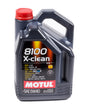 MOTUL USA 8100 X-Clean 5W40 Synthetic Motor Oil - 5 Liter Jug