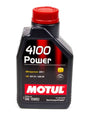 MOTUL USA 4100 Power 15W50 Synthetic Motor Oil - 1 Liter