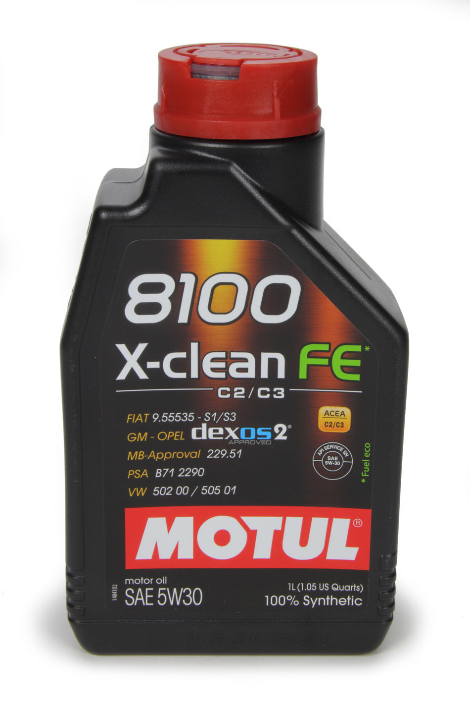 MOTUL USA 8100 X-Clean FE 5W30 Synthetic Motor Oil - 1 Liter
