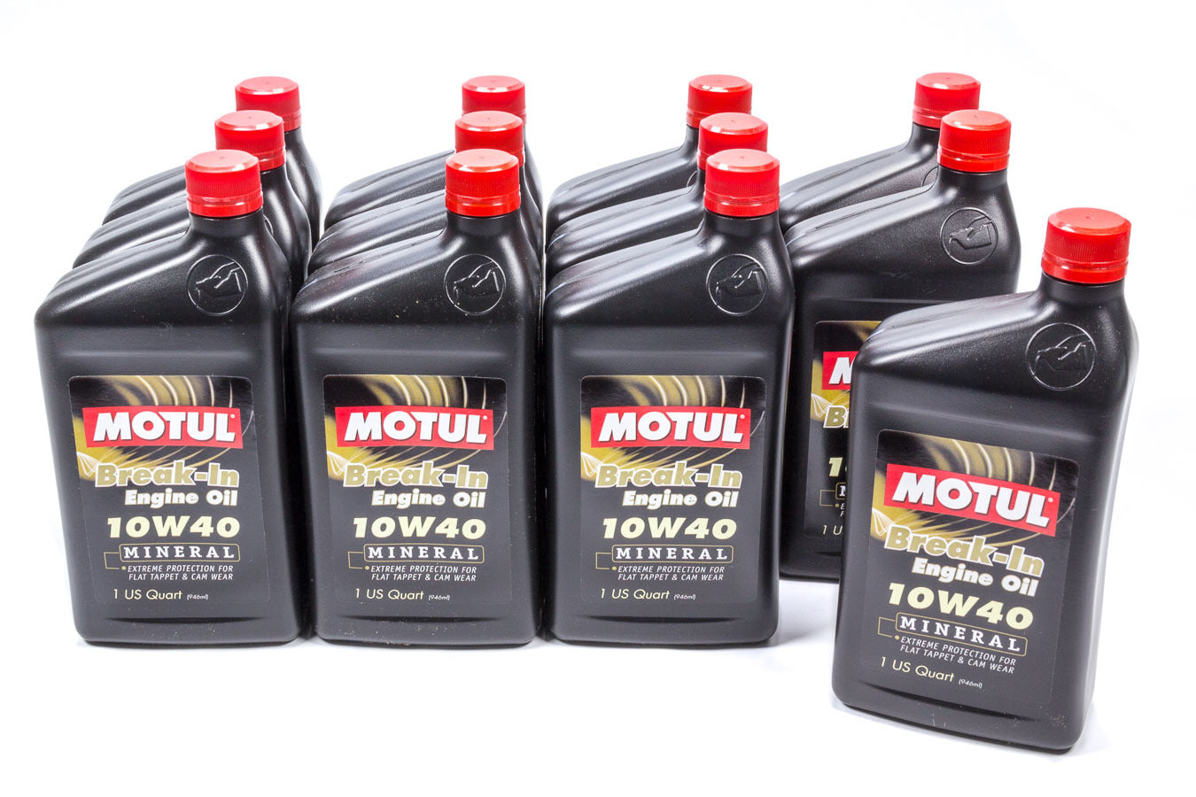 MOTUL USA Break-In Oil 10W40 - Case of 12 Quarts - Part Number 108080