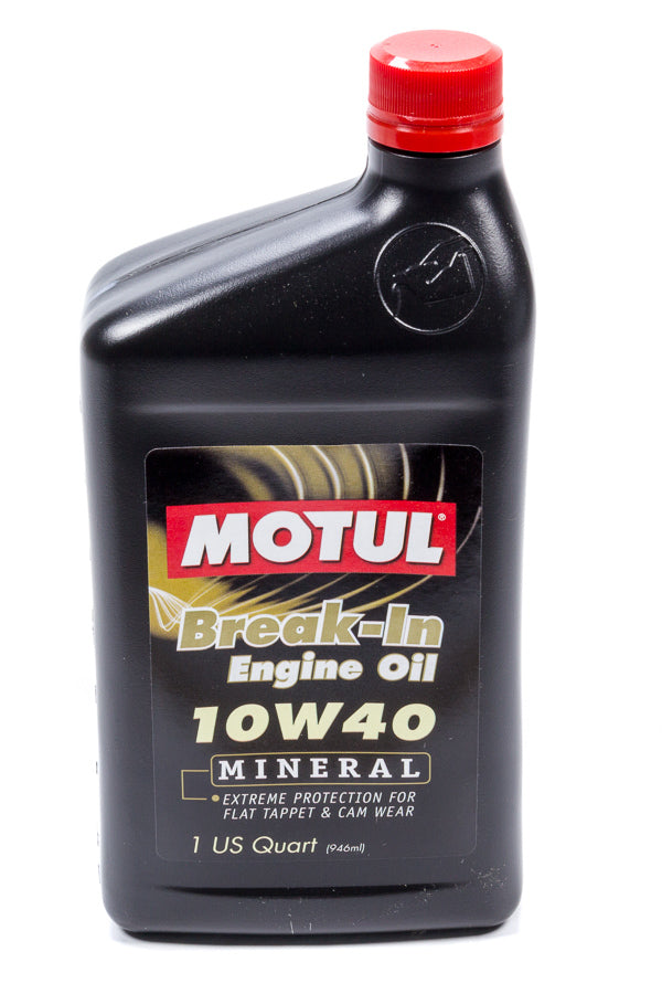 MOTUL USA MTL108080 Break-In Oil 10W40 - High Zinc Formula - 1 Quart