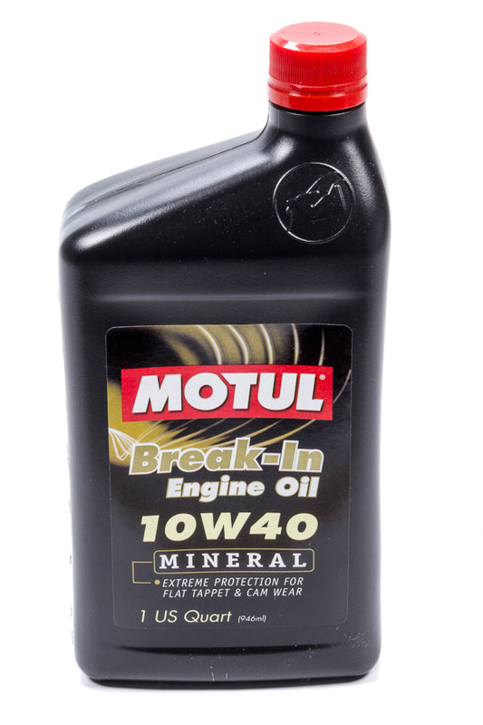 MOTUL USA MTL108080 Break-In Oil 10W40 - High Zinc Formula - 1 Quart
