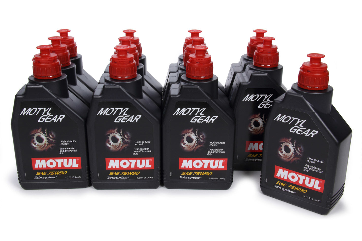 MOTUL USA MotylGear 75W90 Semi-Synthetic Gear Oil - Case of 12 x 1 Liter Bottles