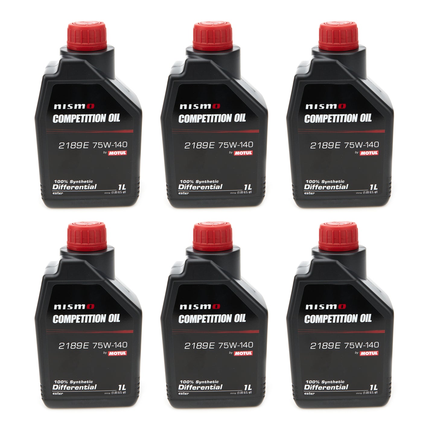 MOTUL USA Nismo Competition Oil 75W140 Case (6 x 1 Liter)