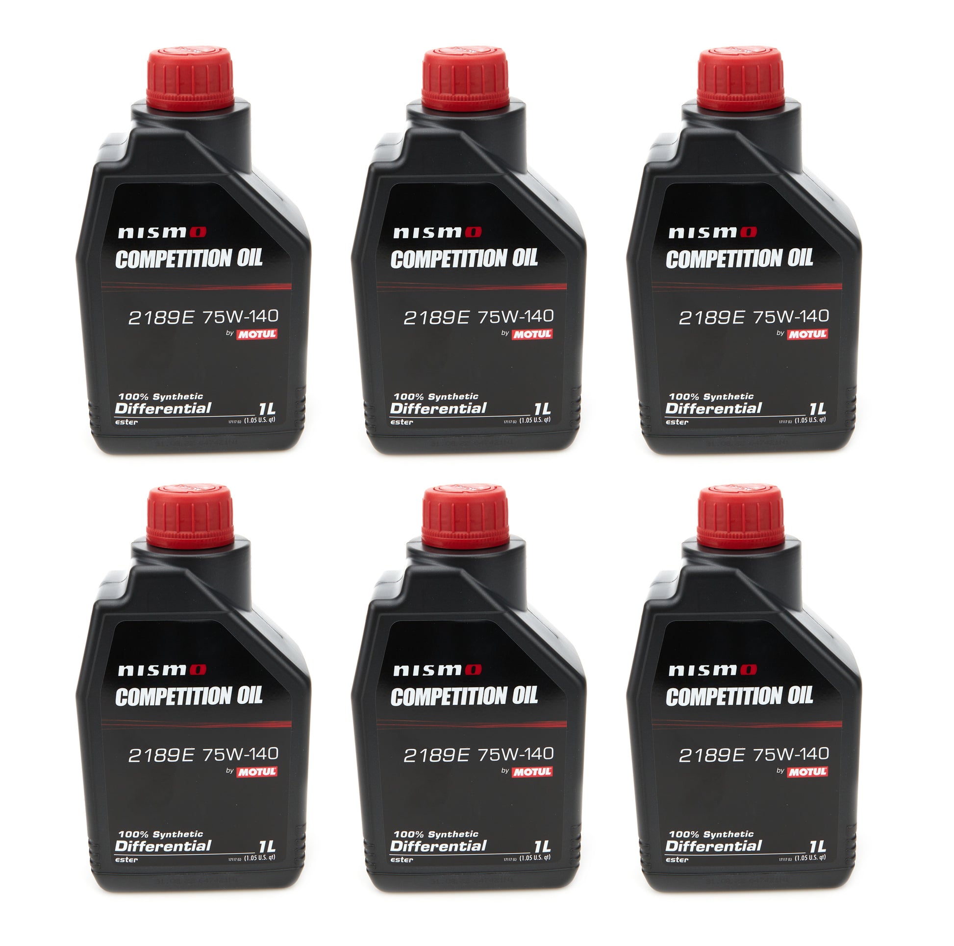 MOTUL USA Nismo Competition Oil 75W140 Case (6 x 1 Liter)