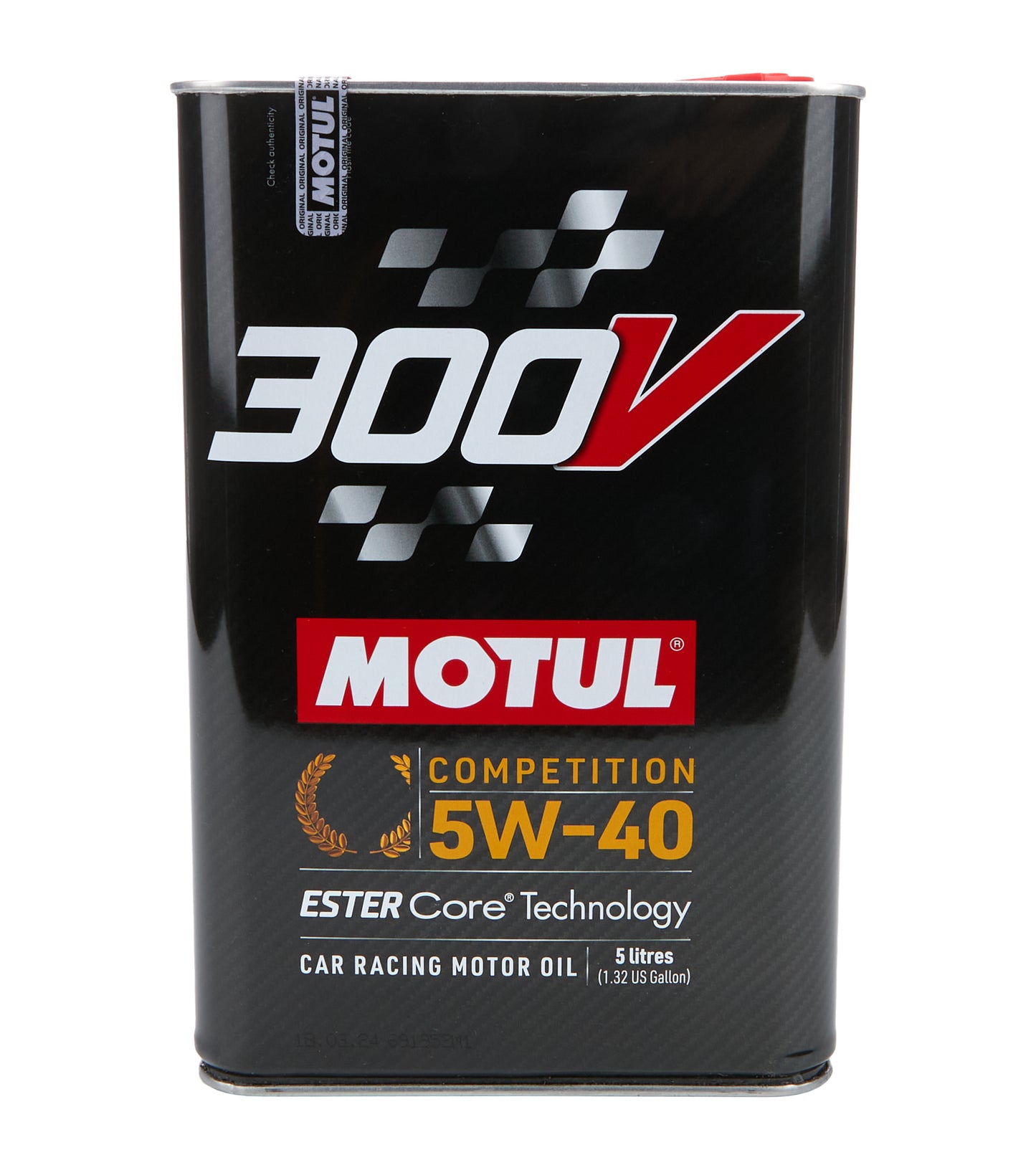 MOTUL USA 300V Competition Oil 5W40 - 5 Liter Synthetic Engine Oil
