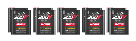 MOTUL USA 300V Competition Oil 0W40 Case of 10 x 2 Liter Bottles