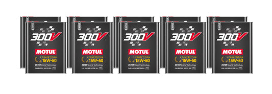 MOTUL USA 300V Competition Oil 15W50 - Case of 10 x 2 Liter Bottles