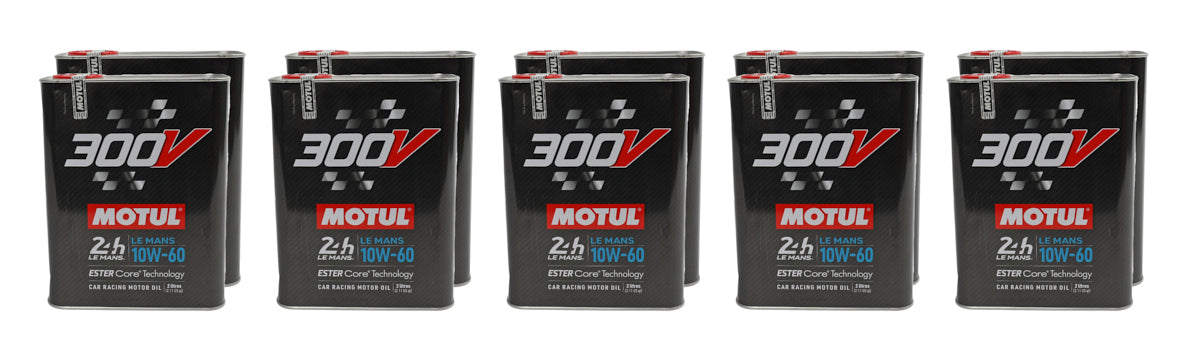 MOTUL 300V LE Mans Oil 10W60 Case - 10 x 2 Liter