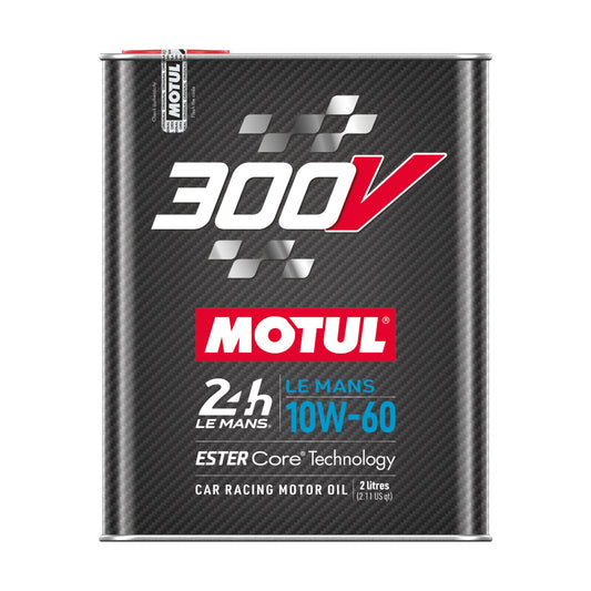 MOTUL USA 300V LE Mans Oil 10W60 - 2 Liter Synthetic Motor Oil