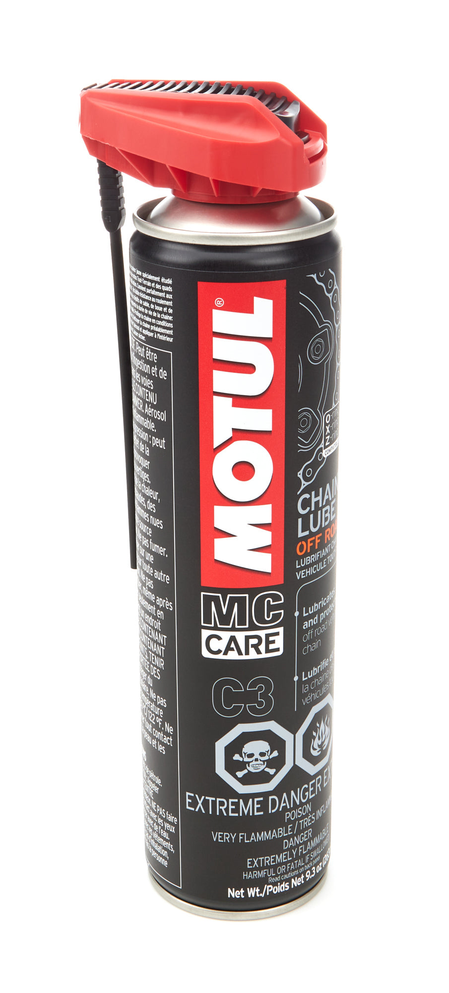 MOTUL USA MTL111820 C3 Chain Lube - 9.3 Oz Aerosol for Off-Road Use