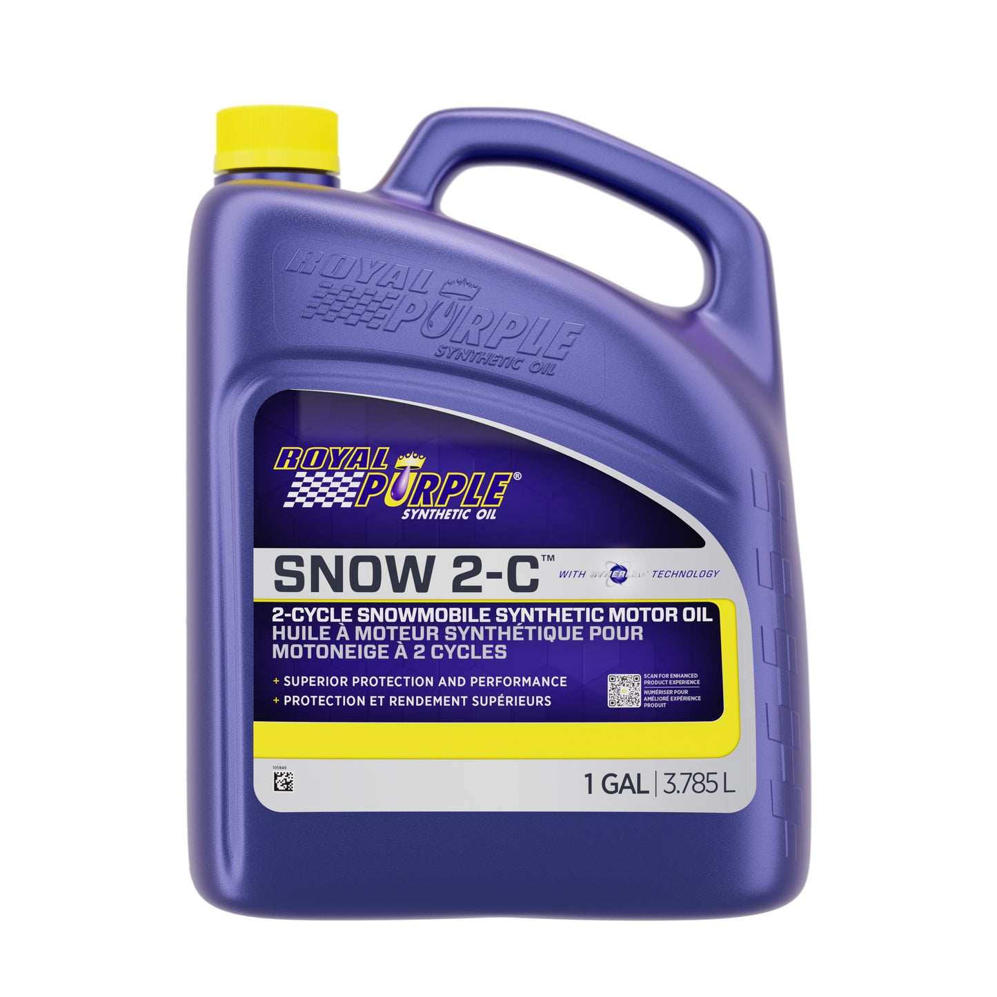 Royal Purple ROY04511 Snowmobile 2 Cycle Oil - 1 Gallon Synthetic Low Ash