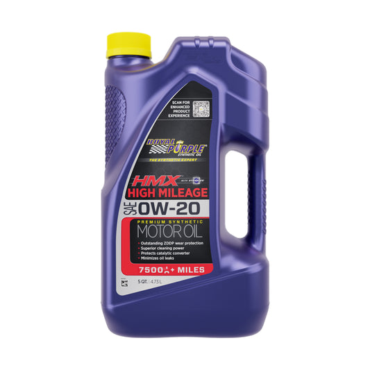 Royal Purple ROY11903 0W20 HMX Multi - Grade Motor Oil - 5 Quart Bottle - gca - commerce