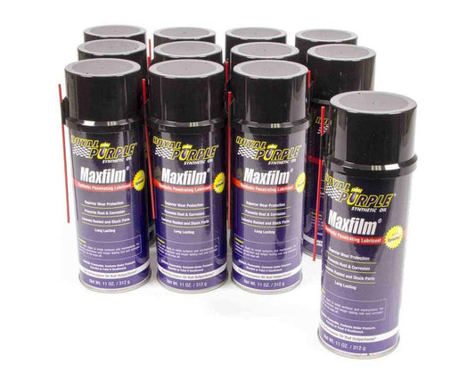 Royal Purple MaxFilm Synthetic Lubricant Case of 12 - 11oz Aerosol - gca - commerce