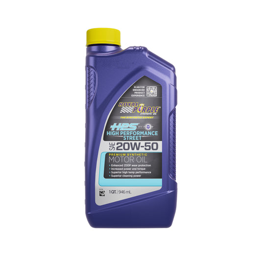 Royal Purple ROY31250 20W50 HPS Multi-Grade Motor Oil - 1 Quart