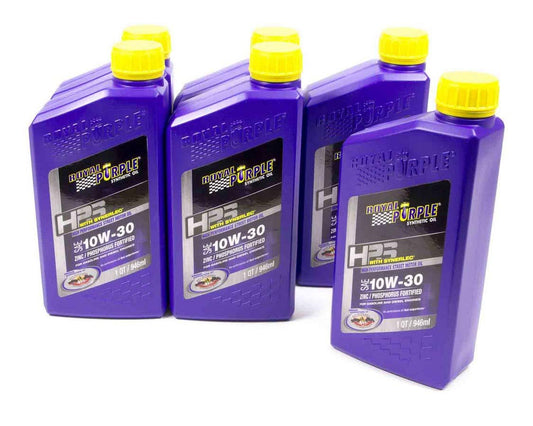 Royal Purple 36130 HPS Multi-Grade Oil Case - 10W30 Synthetic Motor Oil (6x1 Quart)