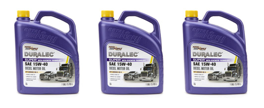 Royal Purple Super 15W40 Synthetic Motor Oil Case 3x1 Gallon - Part Number 43154 - Autosphere