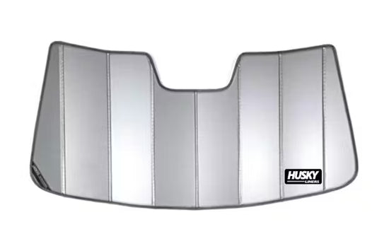 Husky Liner 97014 Custom Fit Sunshade for 2022 Toyota Sequoia and Tundra in Silver