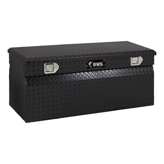 UWS United Welding Services TBC-48-BLK Black Storage Chest, 48 x 24 x 20 Inches