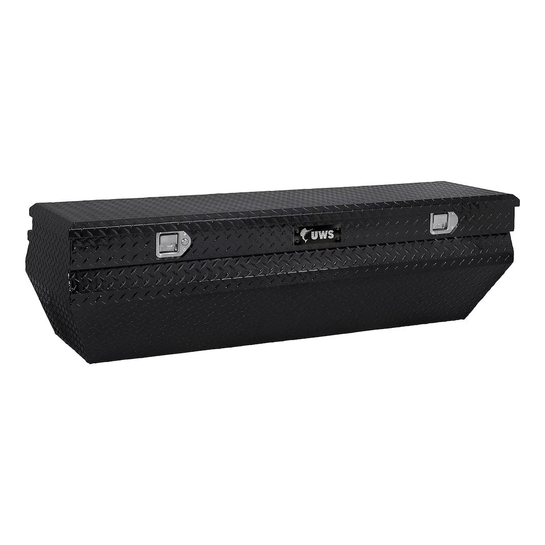 UWS United Welding Services Black 62 x 20 x 17 1/4 Chest Box with Wedge & Notched Design