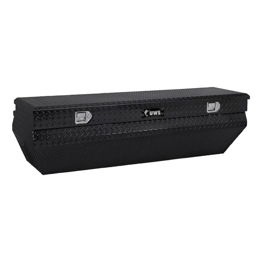 UWS United Welding Services Black 62 x 20 x 17 1/4 Chest Box with Wedge & Notched Design