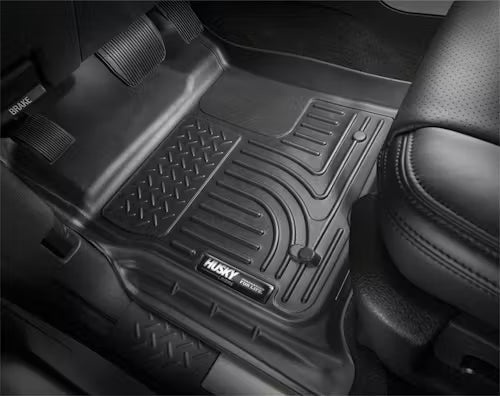 Husky Liner 81241 Weatherbeater Series Black Walkway for 2010 Escalade, Tahoe, and Yukon Second Row Bucket Seats