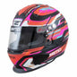 ZAMP RZ-70 Large Red/Black Helmet H760C42L - Snell SA2020 FIA Approved