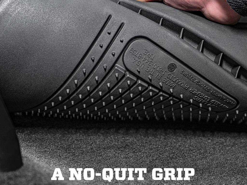 Husky Liners 95901 Weatherbeater Front & Second Seat Floor Liner for Chevrolet Silverado 2500, Black