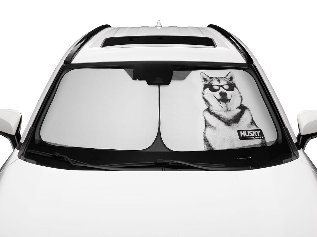 Husky Liner 97050 99C Universal Small Sunshade Grey