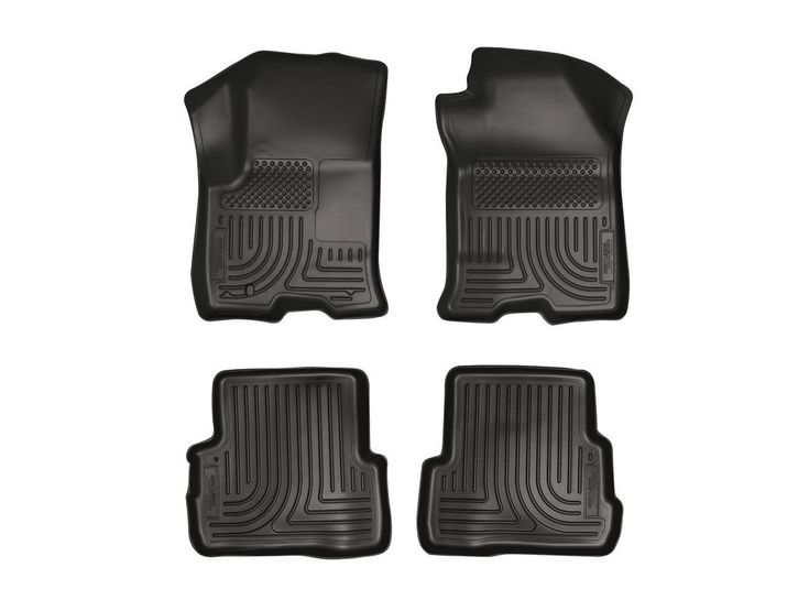 Husky Liner 0811 Focus 4-Door Front and Second Seat Floor Liners in Black