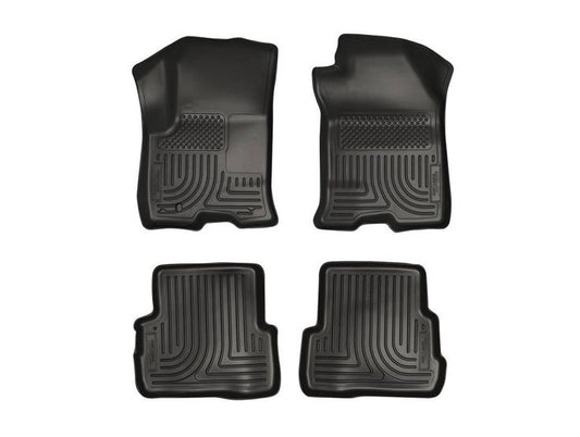 Husky Liner 0811 Focus 4-Door Front and Second Seat Floor Liners in Black