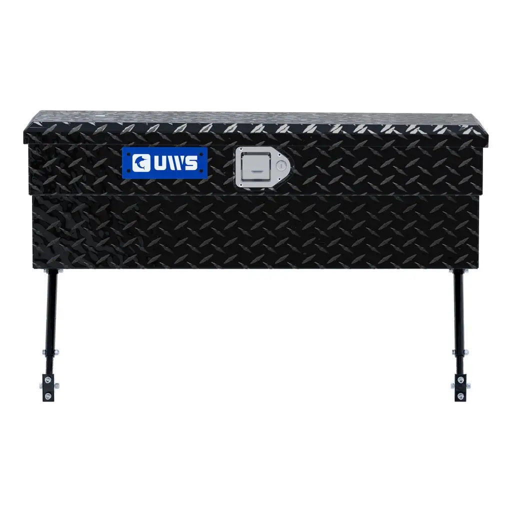 UWS EC30082-MK2 36" Gloss Black Aluminum Truck Side Tool Box – Space-Saving Legs
