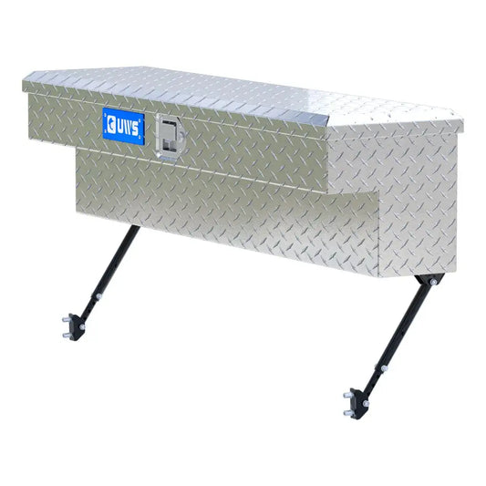 UWS EC30091-MK2 48" Bright Aluminum Truck Side Tool Box w/ Legs